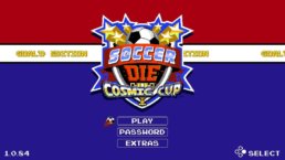 SoccerDie Intro Screen